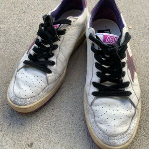 Lightly worn Ball Star Golden Goose sneaker